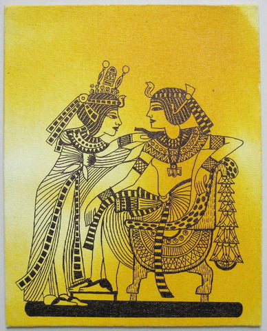 Egyptian Art - King & Queen