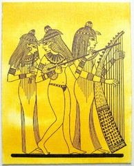 Egyptian Art - Musicians