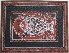 Madhubani Art - Fish