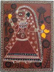 Madhubani Art - Pregnant Lady