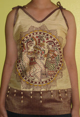 Madhubani Radha-Krishna